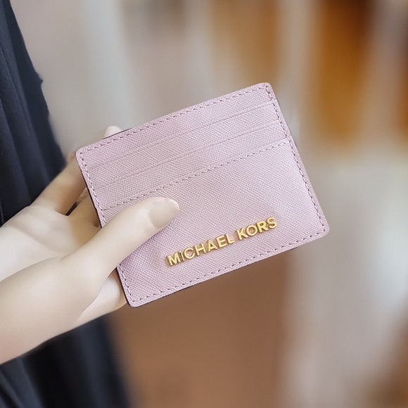 Michael Kors Handbags - ⚠️LAST 1⚠Michael Kors Jet Set LG Card Holder Wallet Pink